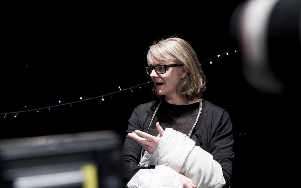 Miranda Harcourt talks about being female film makers.