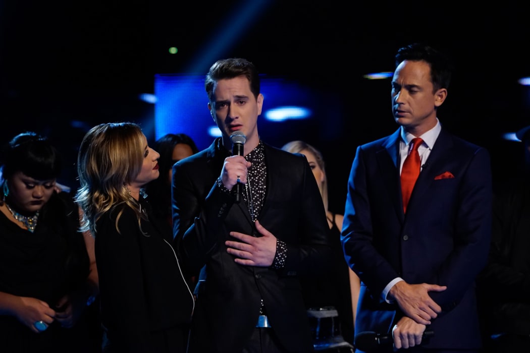 Eliminated X Factor contestant Joe Irvine.