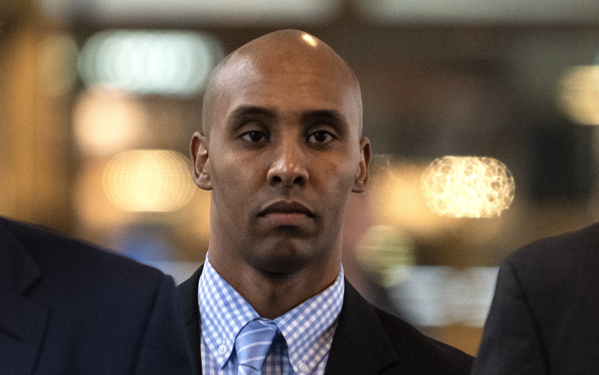 MINNEAPOLIS, MN - APRIL 30: Mohamed Noor and his legal team arrive at the Hennepin County Government Center after the jury reached a verdict on April 30, 2019 in Minneapolis, Minnesota.