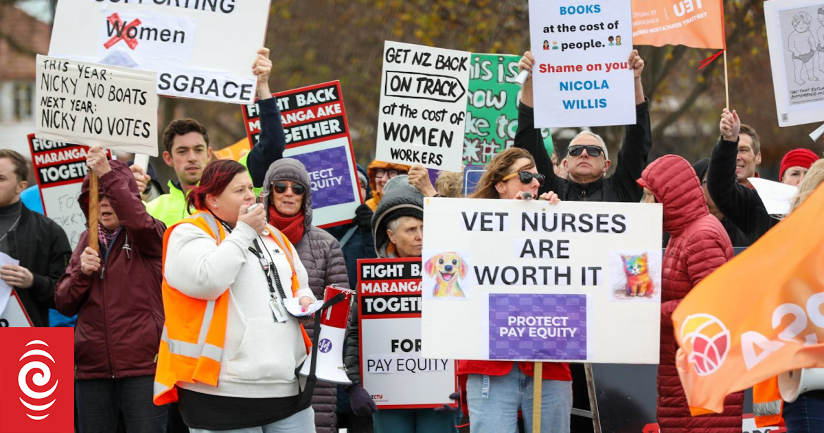 Christchurch Business Lunch Interrupted: Protesters Voice Concerns Over Pay Equity Laws