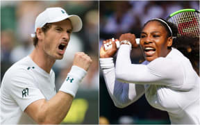Andy Murray and Serena Williams.
