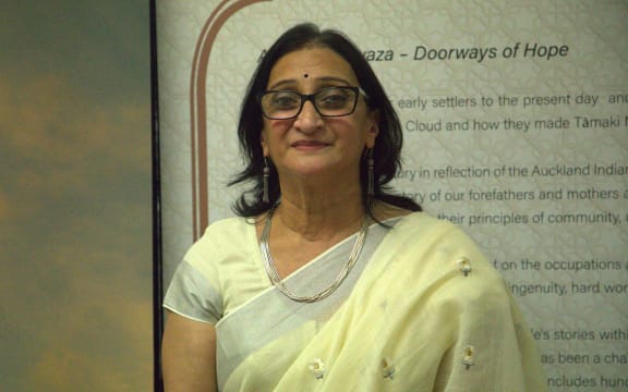 Shanti Patel, curator of Asha ka Darwaza exhibition
