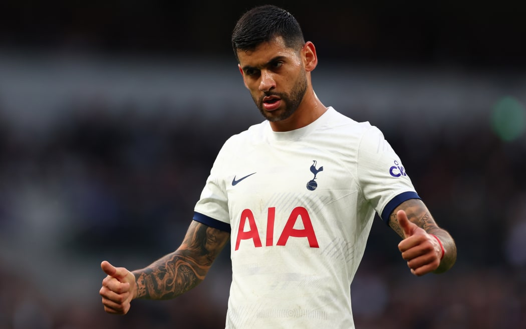 Tottenham Hotspur defender Cristian Romero.