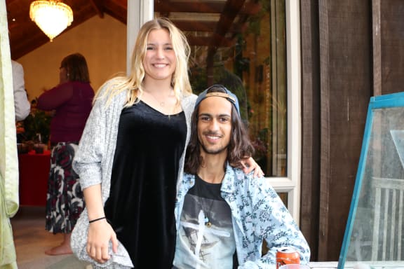 Guru's son Ari and girlfriend Rosie used social media to capture the youth vote in Kapiti