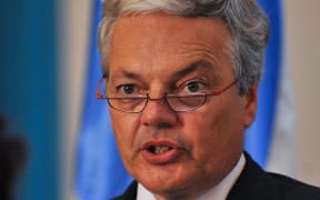 Belgium's Deputy Prime Minister and Minister of Foreign Affairs and European Affairs Didier Reynders.