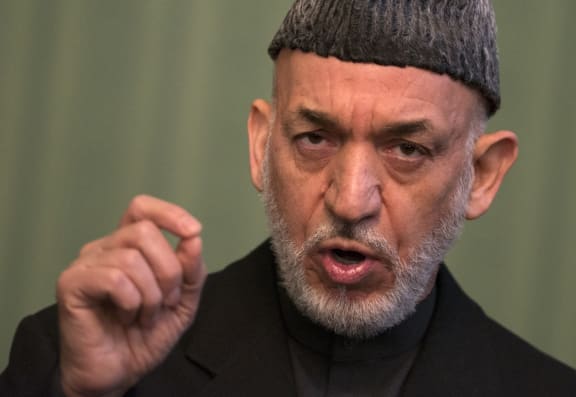 President Hamid Karzai.