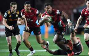 Sevu Reece.
Chiefs v Crusaders, Super Rugby Aotearoa, FMG Waikato Stadium, Hamilton, New Zealand. 1 August 2020. © Copyright Photo: Jeremy Ward / www.photosport.nz