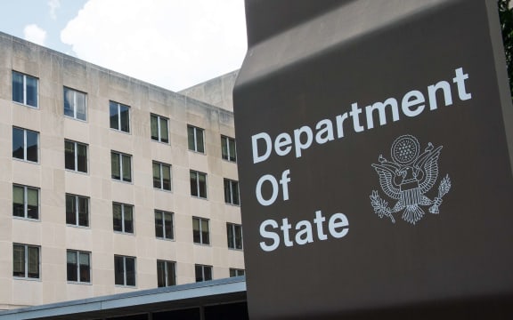 The US State Department building in Washington.