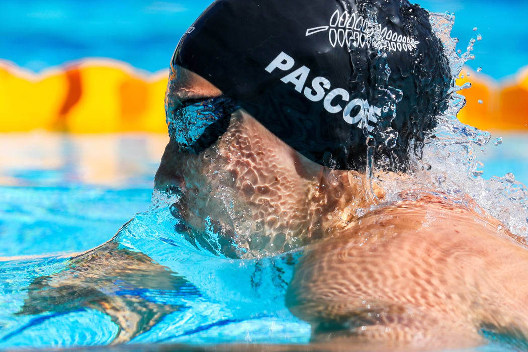 Commonwealth Games - Swimming - Optus Aquatics Centre, Gold Coast, Australia - Sophie Pascoe of New Zealand competes in the Women's SB9 100m Breaststroke heats. 9 April 2018. Picture by Alex Whitehead / www.photosport.nz