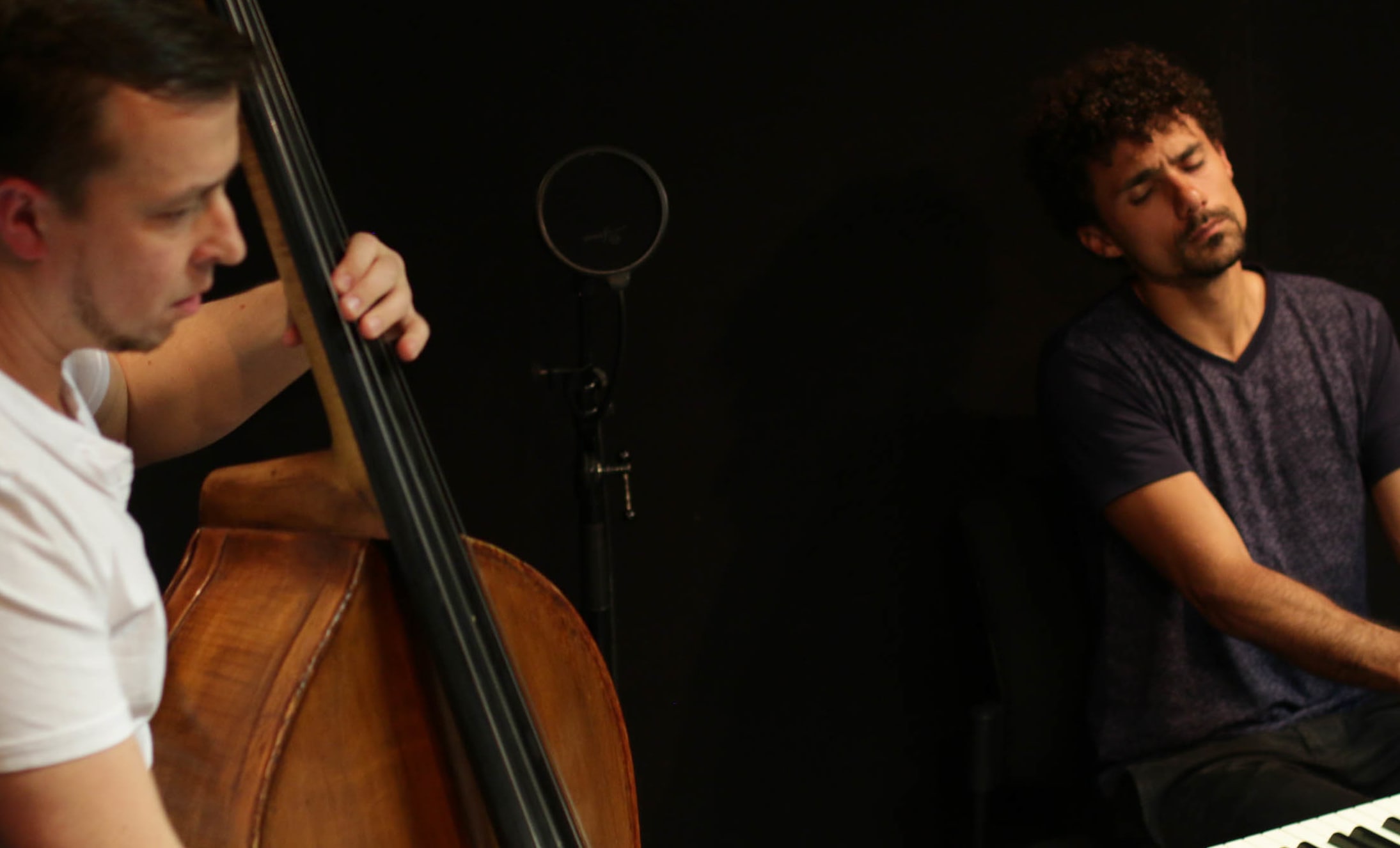 Bravo Ensemble: Alexander Gunchenko (Double Bass) Joel Tortul  (keyboard)
