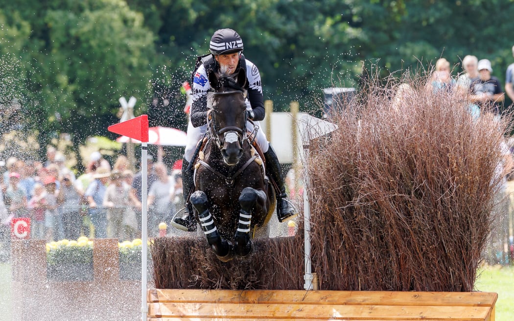 Tim Price rides Vitali during the cross-country at the Nations Cup event at CHIO Aachen in Germany. 5 July 2025. Copyright Photo: Libby Law Photography.