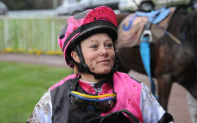 Jockey Rebecca Black.