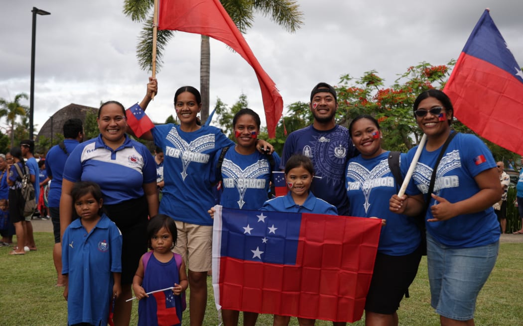 Toa Samoa supporters rally for their national rugby league team