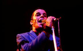 Ian Dury at the Roundhouse, Chalk Farm, London, 1978