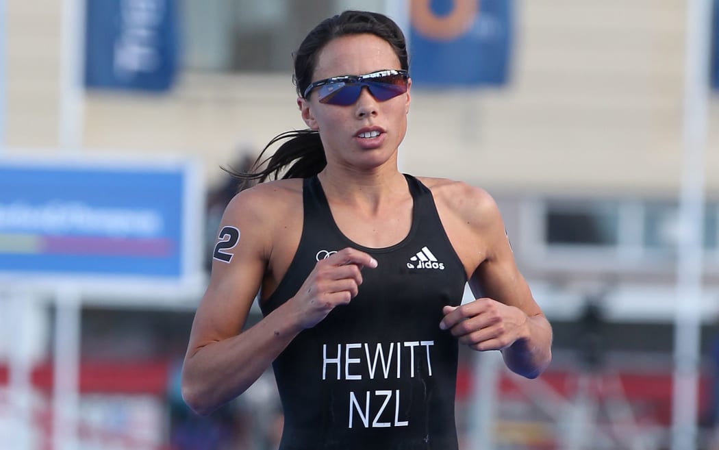 New Zealand triathlete Andrea Hewitt.