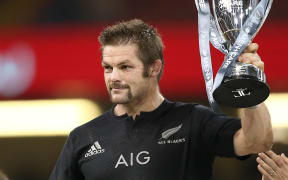 The All Black captain Richie McCaw.
