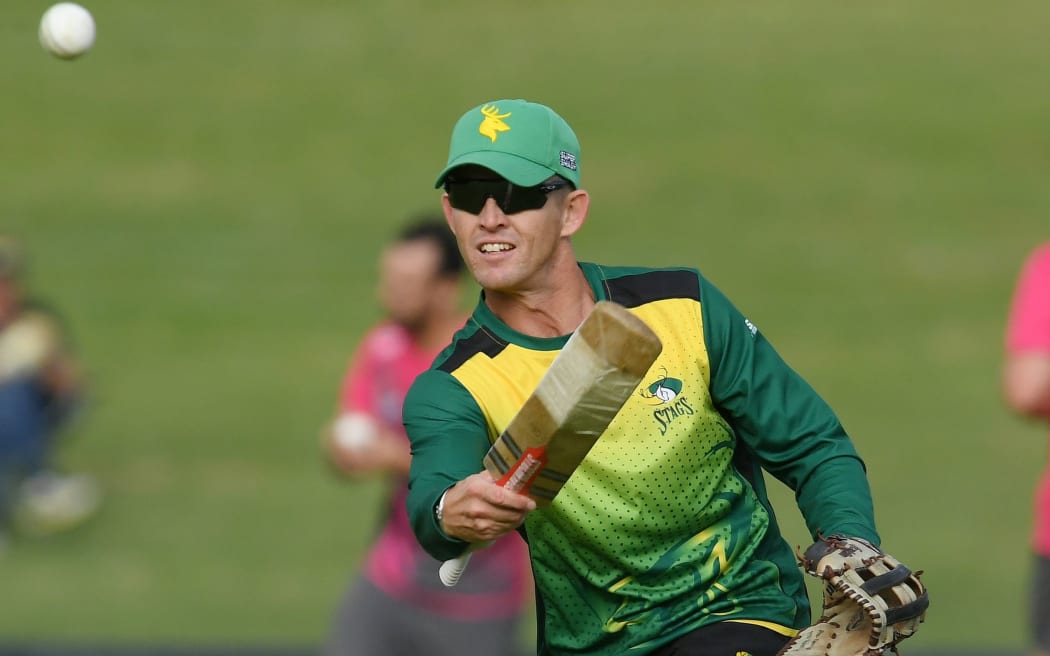 The former Central Districts now Auckland coach, Heinrich Malan.