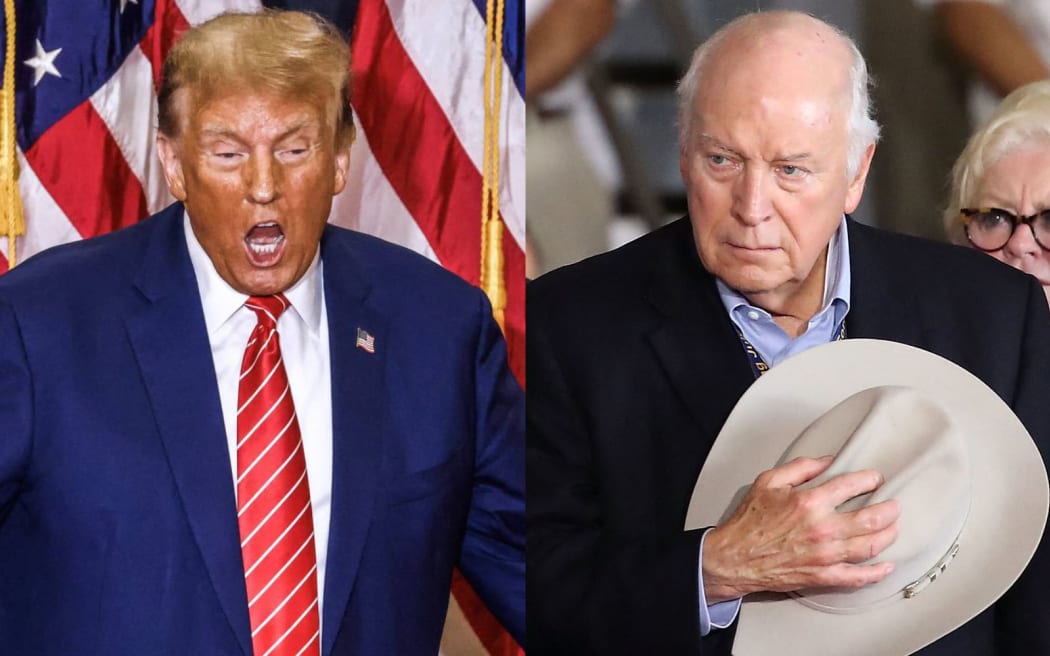 Dick Cheney and Donald Trump