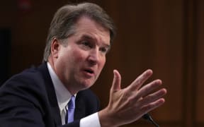 Supreme Court nominee Judge Brett Kavanaugh testifies before the Senate Judiciary Committee on the third day of his Supreme Court confirmation hearing on Capitol Hill September 6, 2018 in Washington, DC.