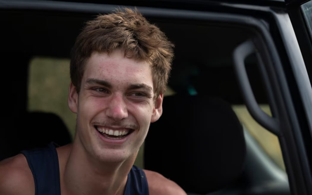 Bohdi Jackson has been on a triathlon training camp in the NSW Snowy Mountains. (ABC South East NSW: Floss Adams)