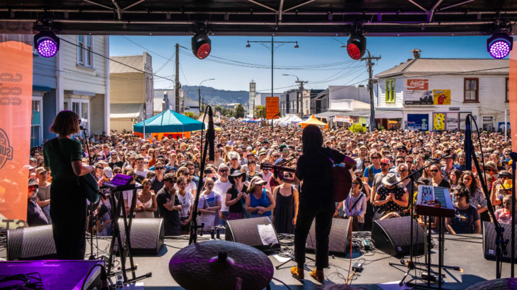 Bic Runga performs at Newtown Festival in 2019