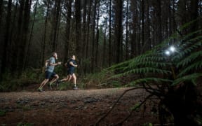 Matt Rayment and Eugene Bingham, hosts of Dirt Church Radio and of a Stuff blog about trail running.