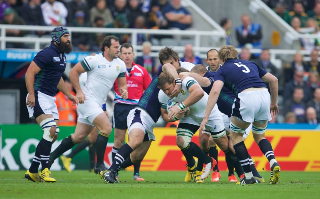 South Africa play Scotland at RWC2015
