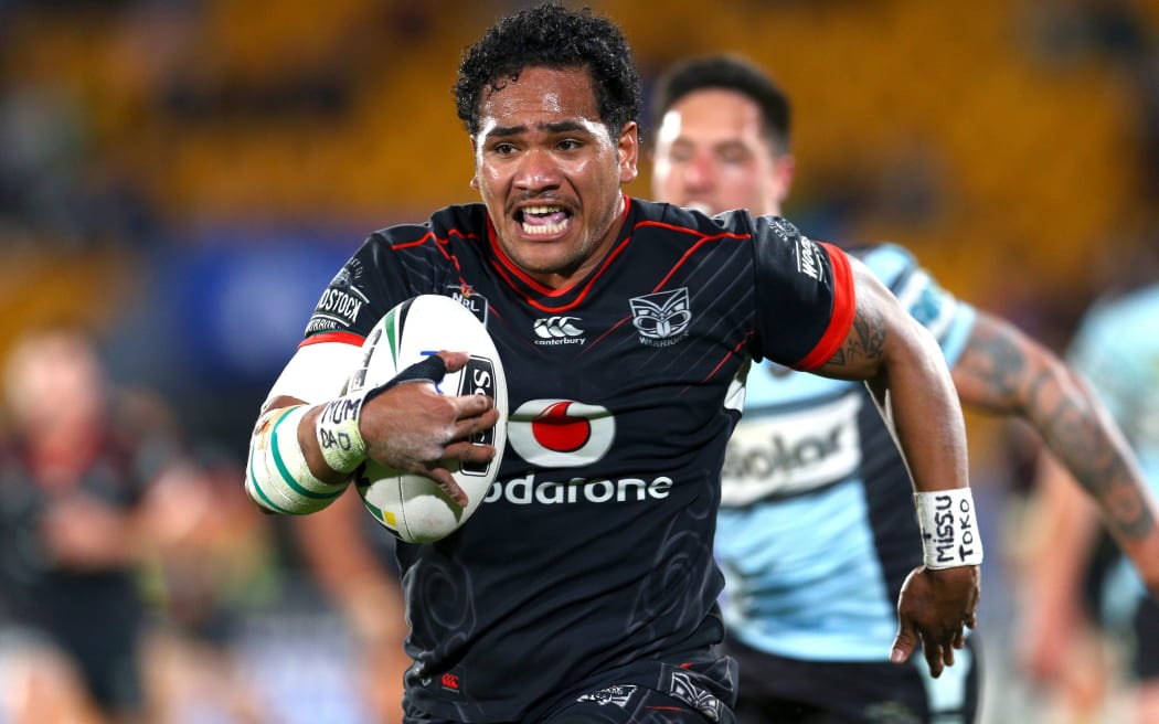 Solomone Kata in action for the Warriors.