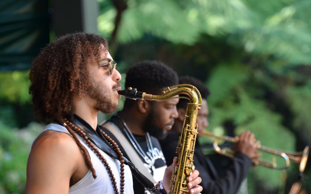 Ezra Collective performing at WOMAD 2020