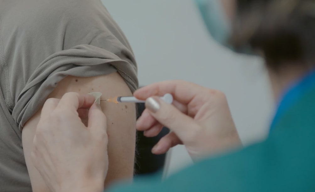 MIQ and border workers getting Covid-19 Pfizer vaccine.