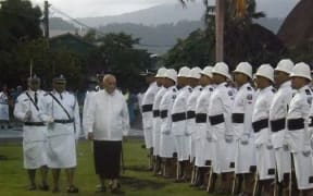 Samoa's outgoing Tui Atua Tupua Tamasese Ta'isi Efi.