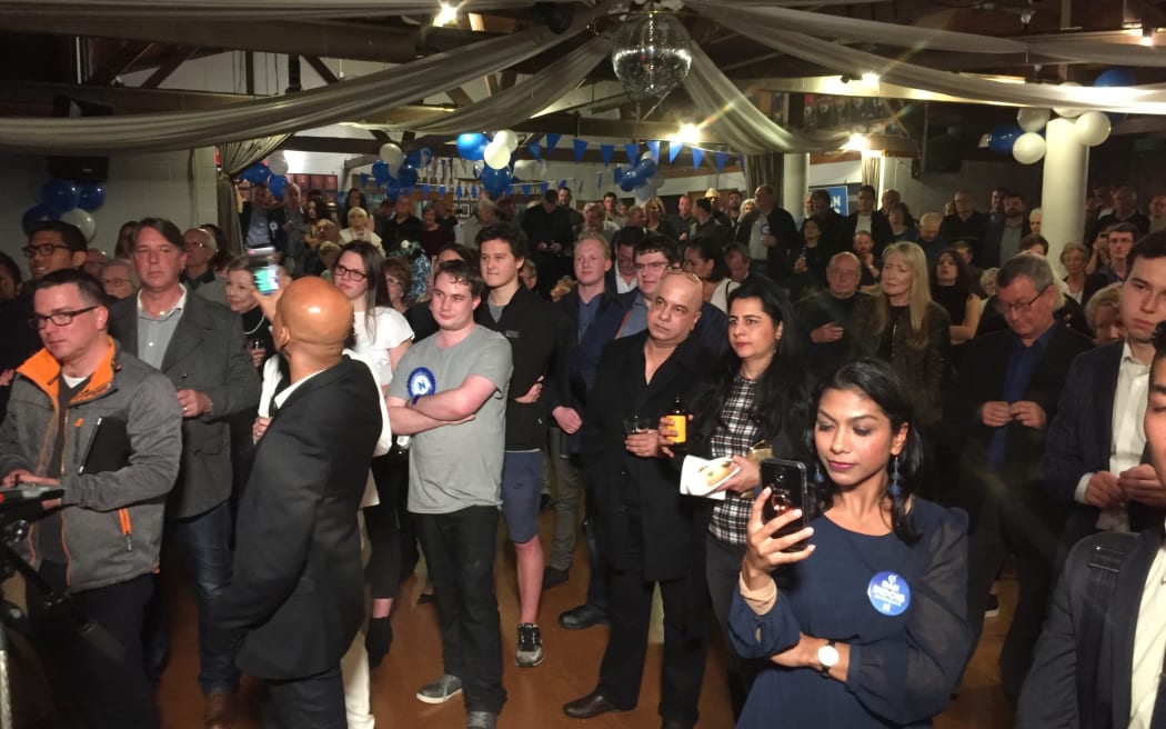 National supporters at Northcote Rugby Club.