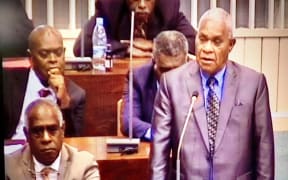 Vanuatu's newly elected prime minister Bob Loughman. April 2020