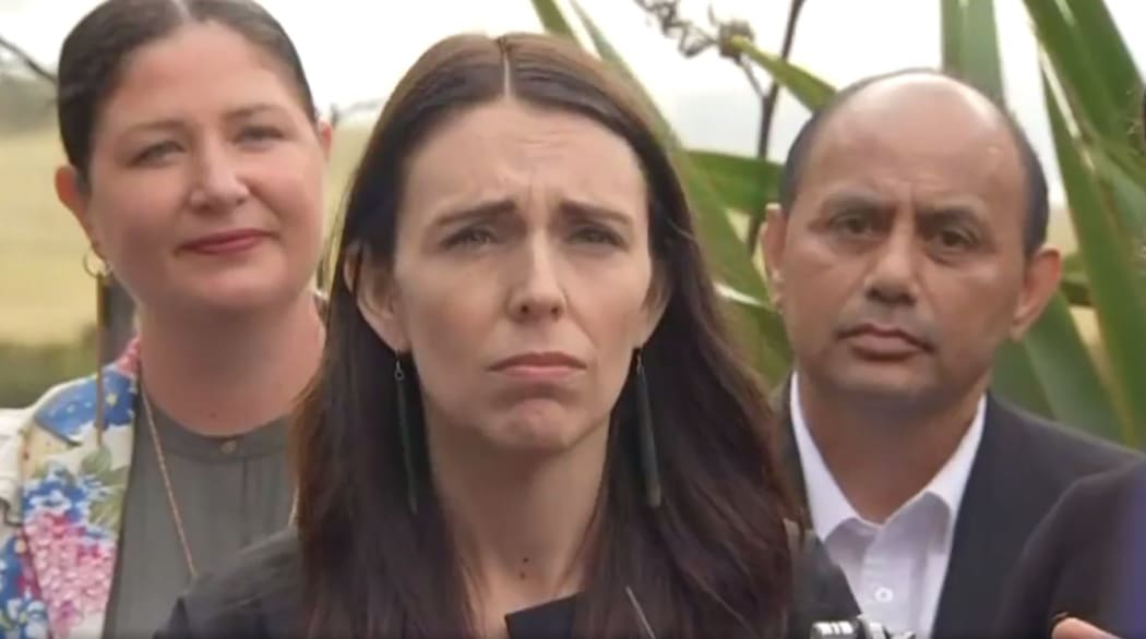 Don't ask her  - ask him: The PM gets put on the spot by TVNZ's Maiki Sherman.
