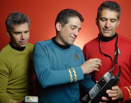 Brothers George, Basil, and Gus Harris of Final Frontier Medical Devices