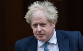 British Prime Minister Boris Johnson leaves 10 Downing Street for PMQs,February 02, 2022