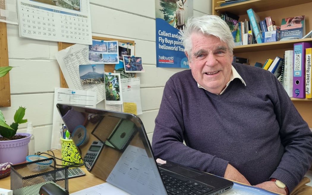 Ohakune travel agent Nigel Buck.