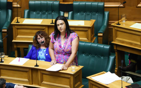 ACT MP Karen Chhour speaks in the debating chamber