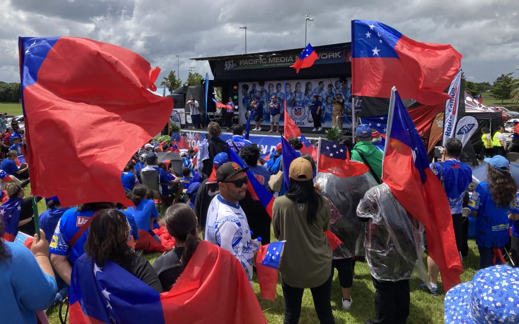 Toa Samoa fans gear up for Rugby League World Cup final on 20 November.