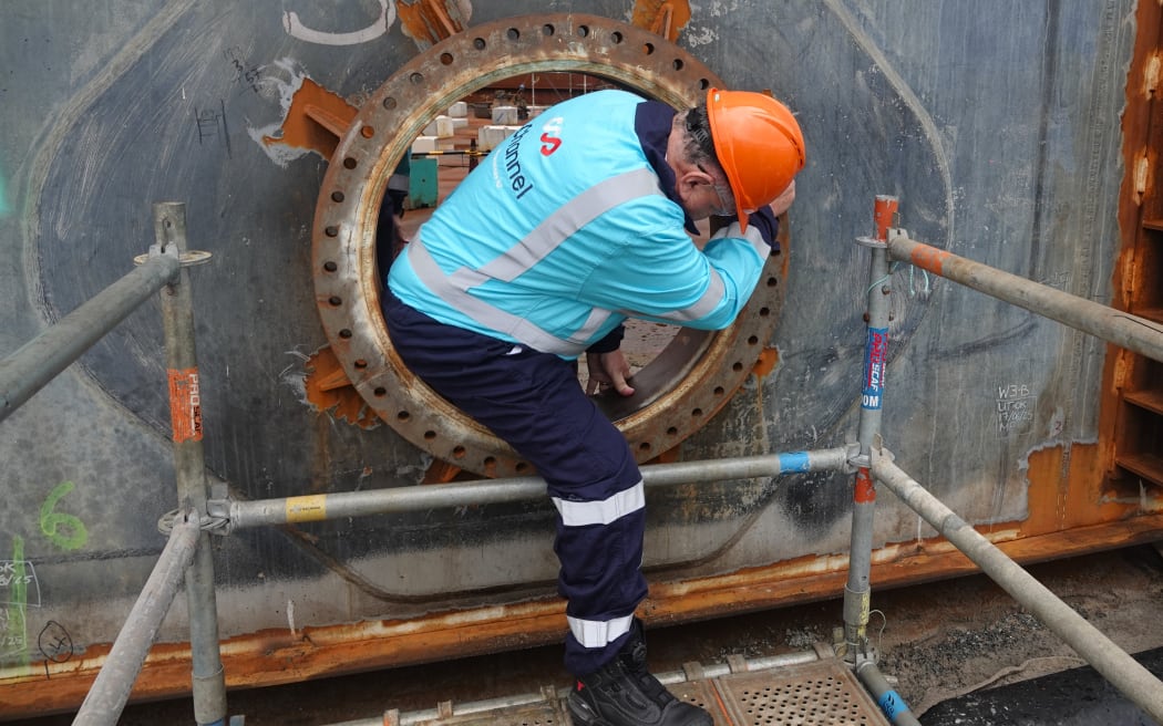 Only a small degree of contortion is required for the Regional Development Minister Shane Jones to enter the nation’s equal-biggest jet fuel tank.