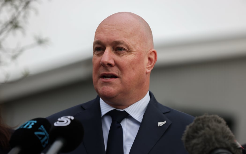 Prime Minister Christopher Luxon