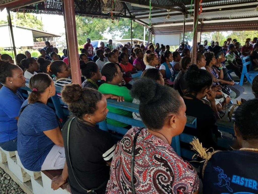 RSE recruitment meeting in Solomon Islands.