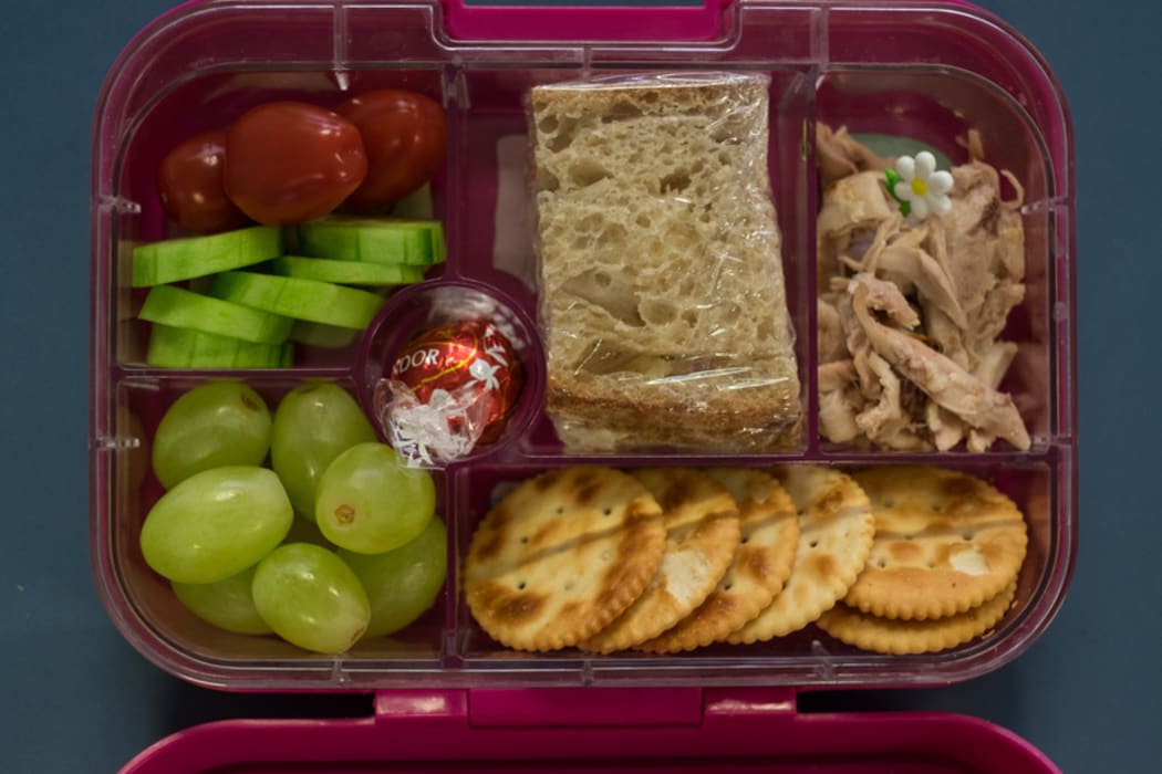 Lunch box from decile 10 school