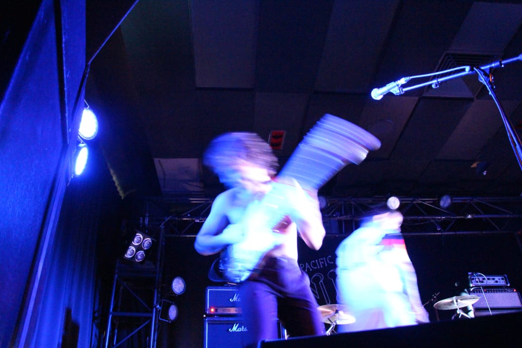 Idles guitarist Mark Bowen at The Tuning Fork