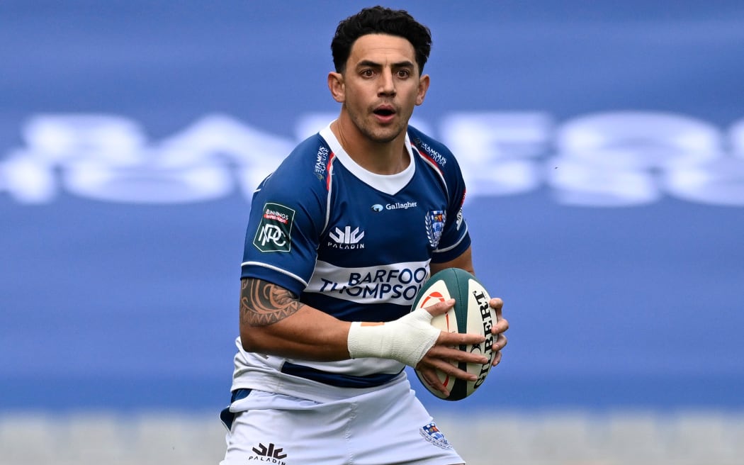 Bryce Heem playing for Auckland.