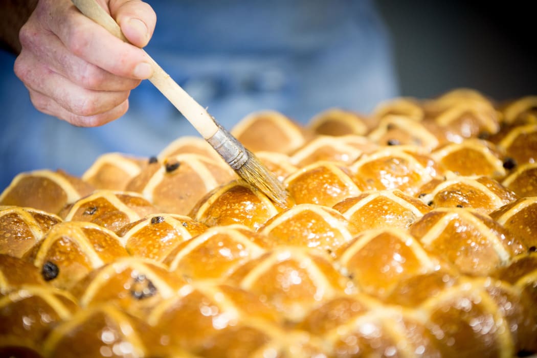 Isabel's hot cross buns