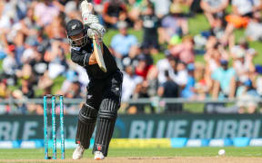 Kane Williamson in action for the Black Caps.