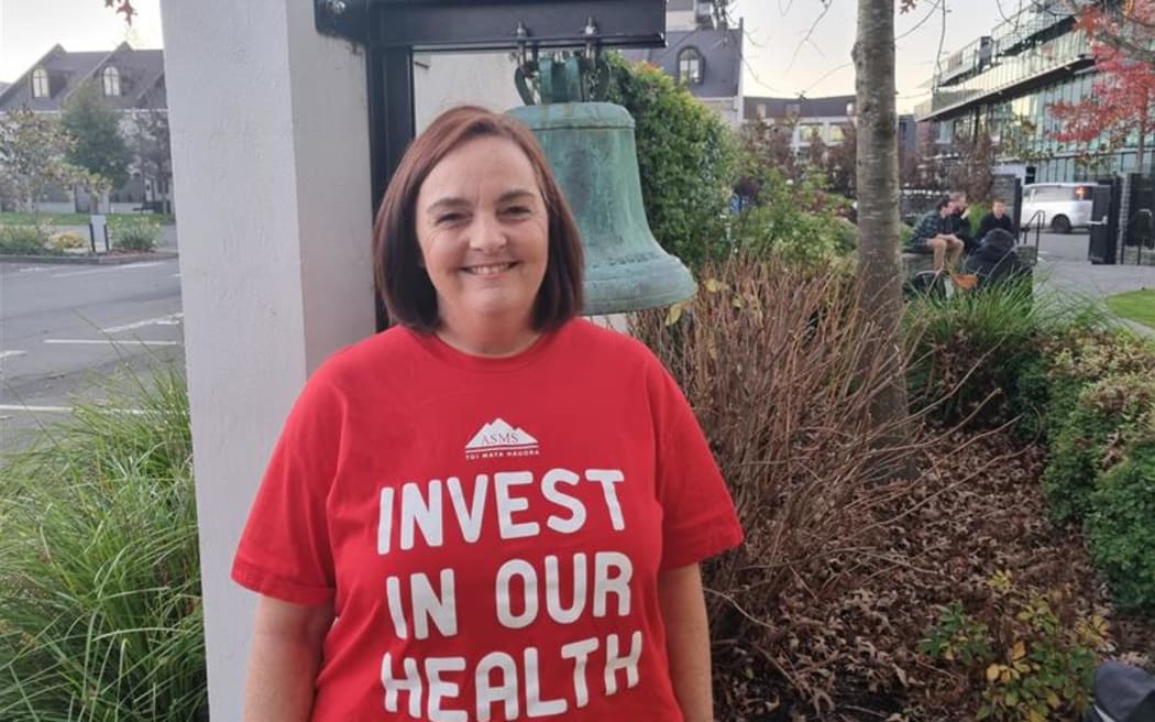 Christchurch psychiatrist and ASMS delegate Carin Conaghan.