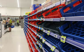 No bread left at the Takaka Fresh Choice.