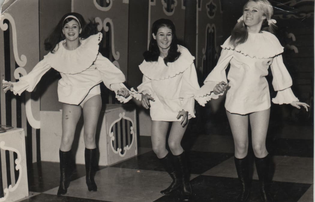 C'mon's Anthea, Carol and Barbara in 1968